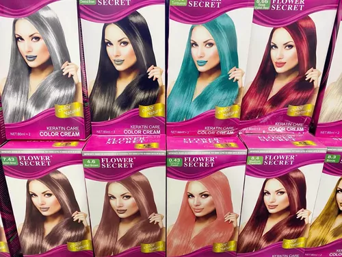 Tintura En Crema Para Cabello Flower Secret