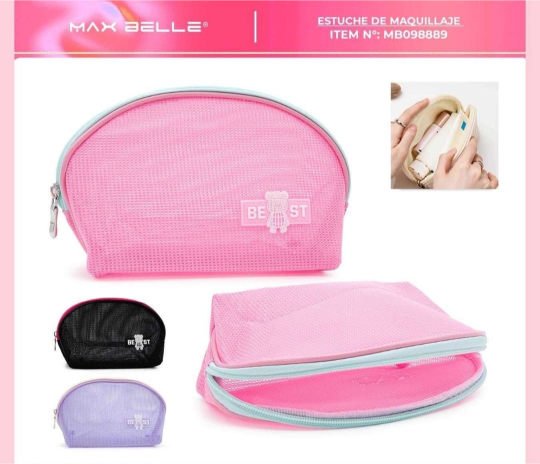 Estuche para maquillaje max belle