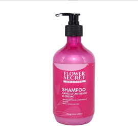 Shampoo para cabello ondulado o crespo flower secret