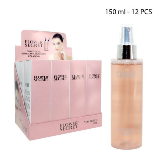 Tonico facial refrescante con colageno  150ml