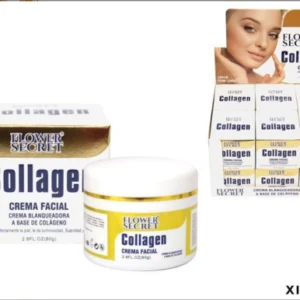 Crema facial collagen flower secret