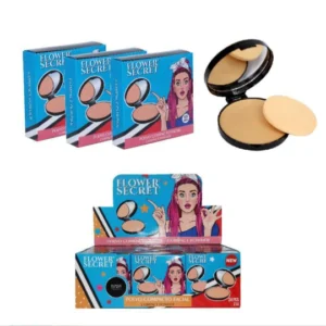 Polvo compacto facial  flower secret