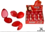 Pack 12 Unid Labial Brillo Frutilla Balsamo Transparente