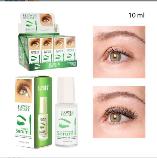 Serum para el crecimiento de las pestañas
